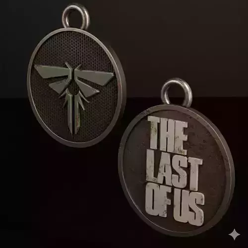 The Last of Us STL Pendant Set 3D Printable