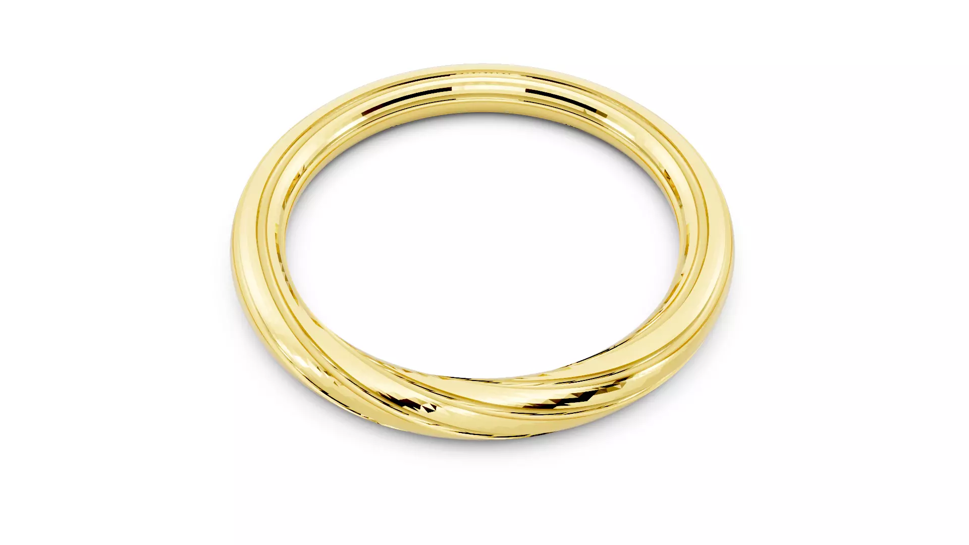 Rope Ring Patterned 3D print model_9