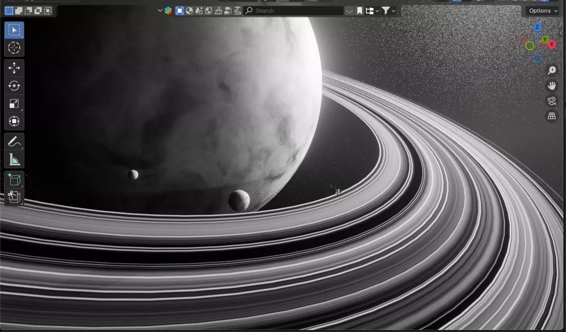 Space Render 3D model_1