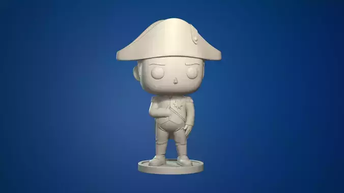 Napoleon Bonaparte Bobblehead Printable Figurine