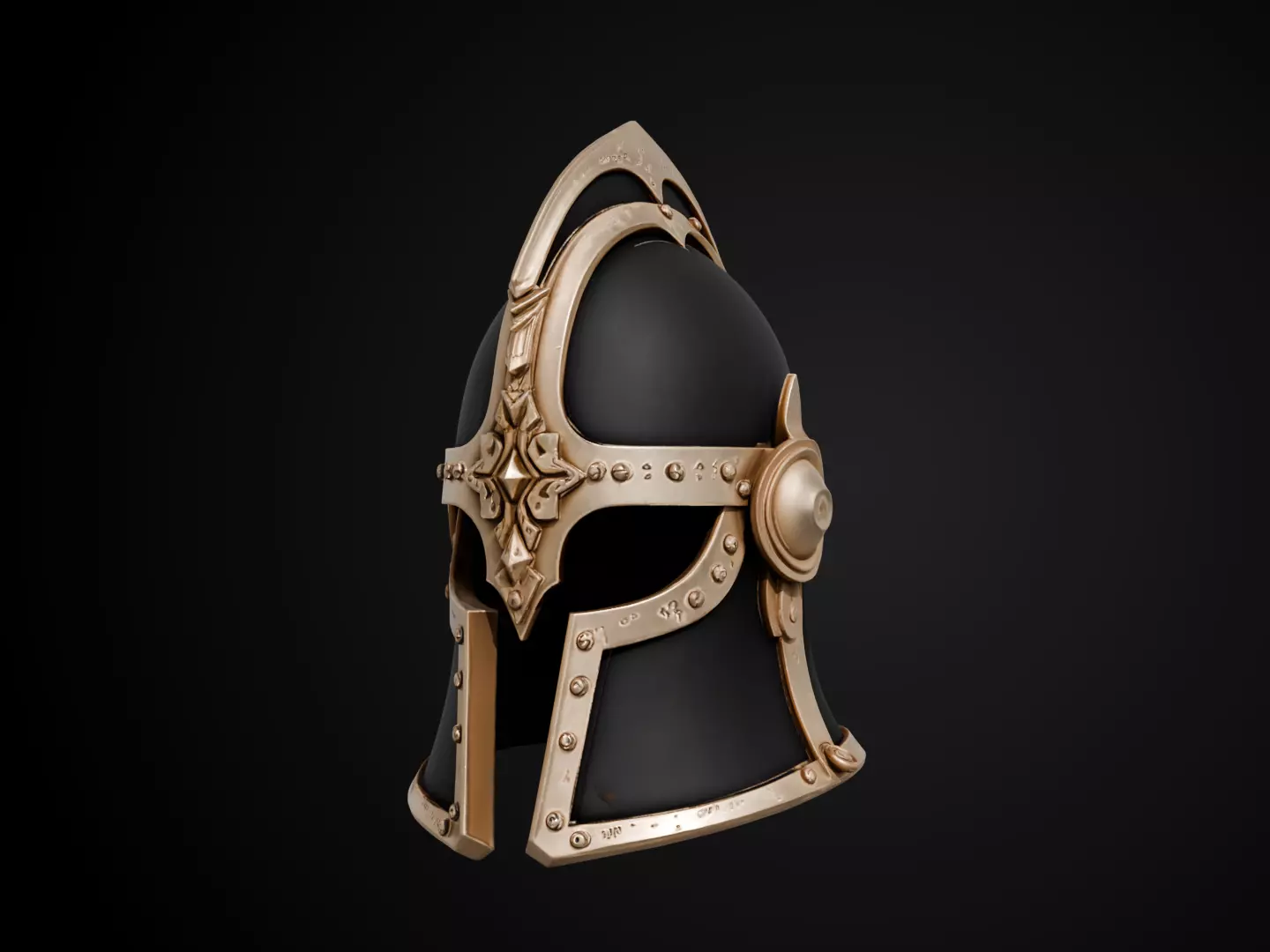 Stylized Dwarf Helmet - Mountain King Free 3D print model_11