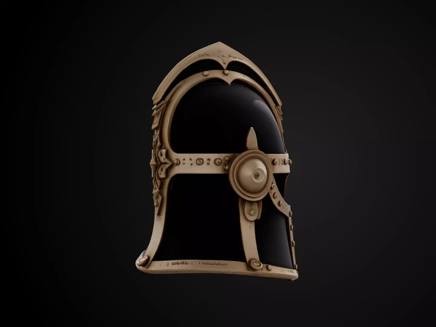 Stylized Dwarf Helmet - Mountain King Free 3D print model_4