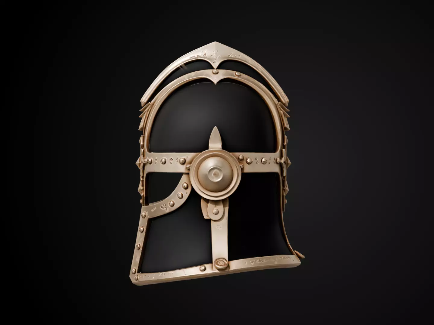 Stylized Dwarf Helmet - Mountain King Free 3D print model_9