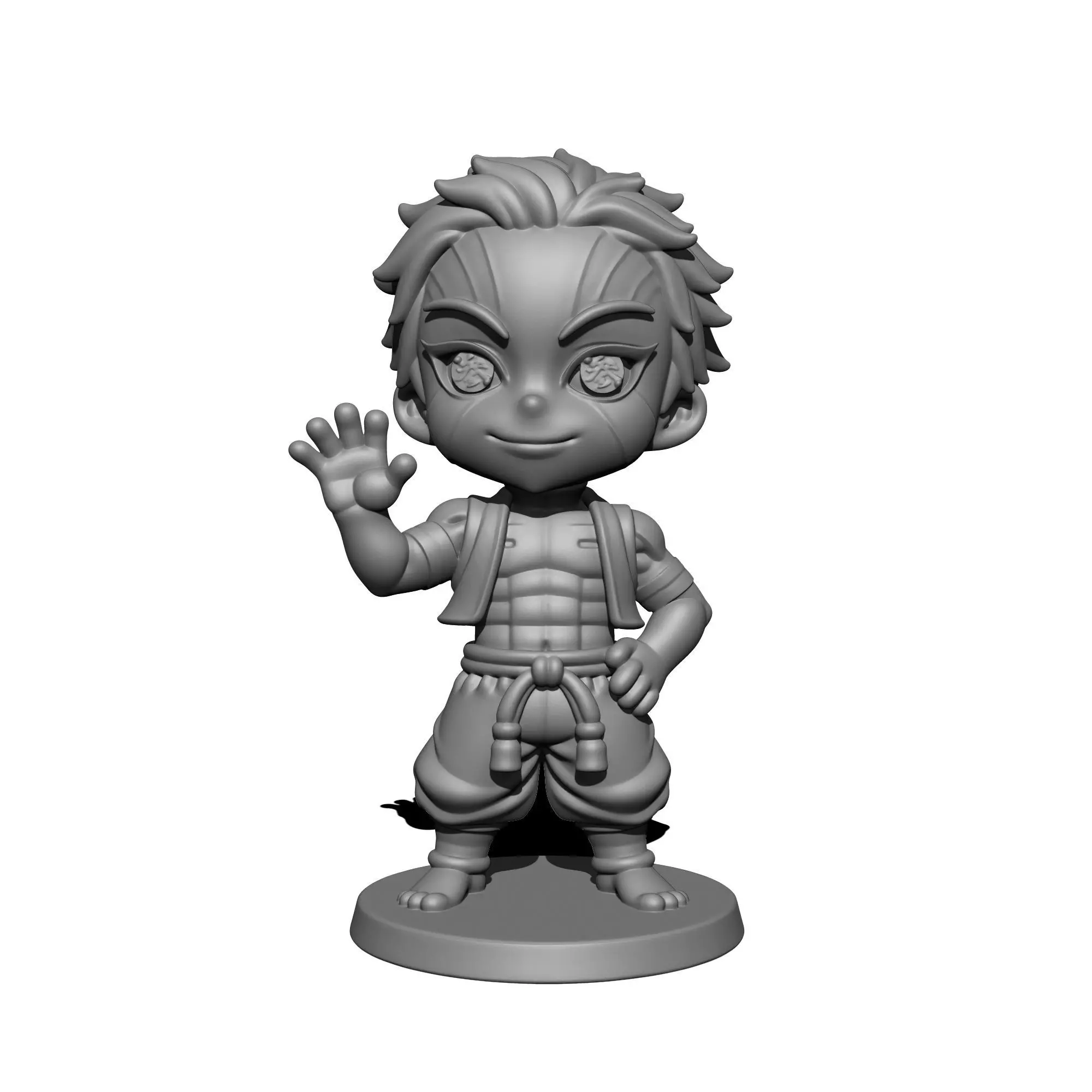 Akaza 3D print model_1