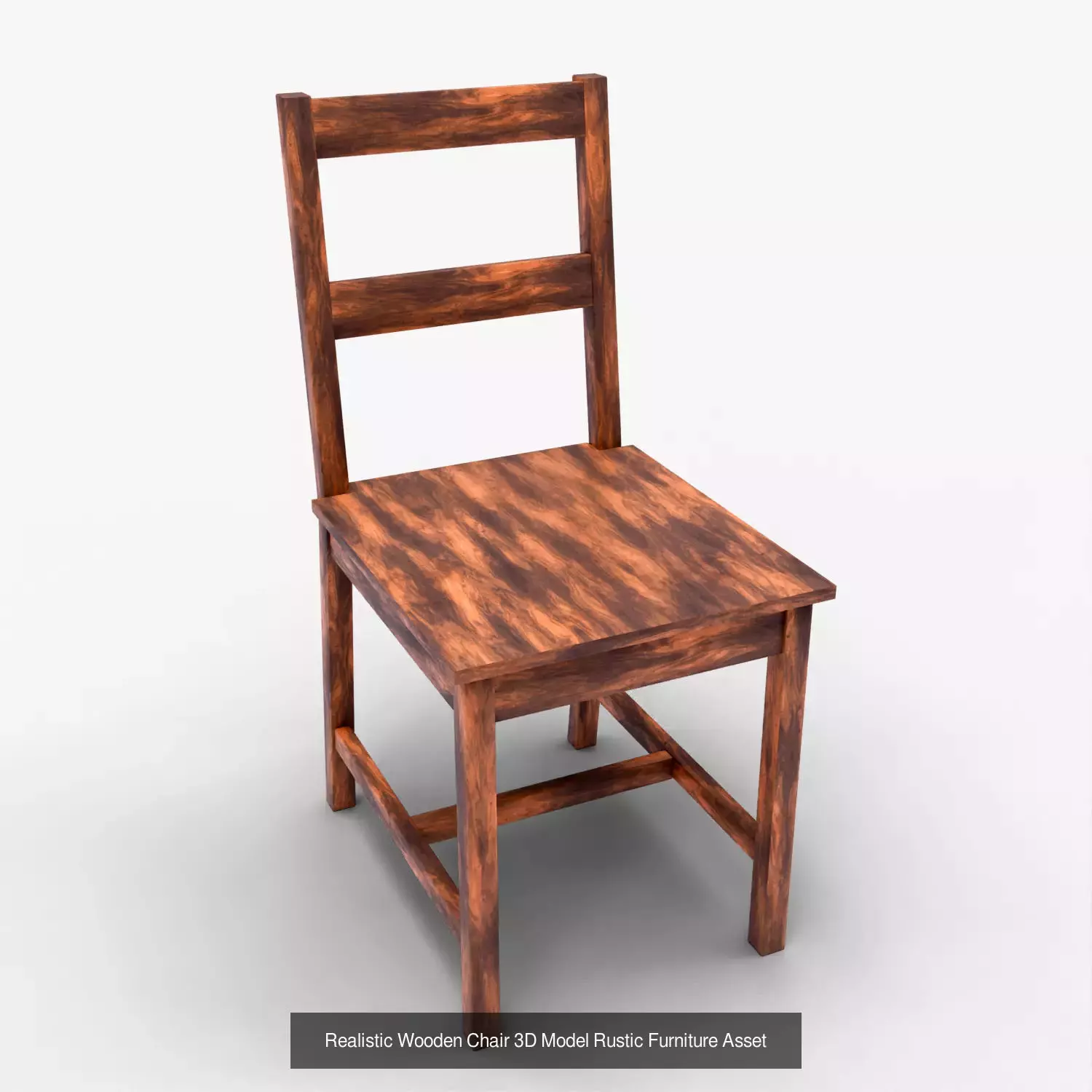 Premium 22 Chair Models Bundle - Wooden and Upholstered Chairs 3D Model Collection_8