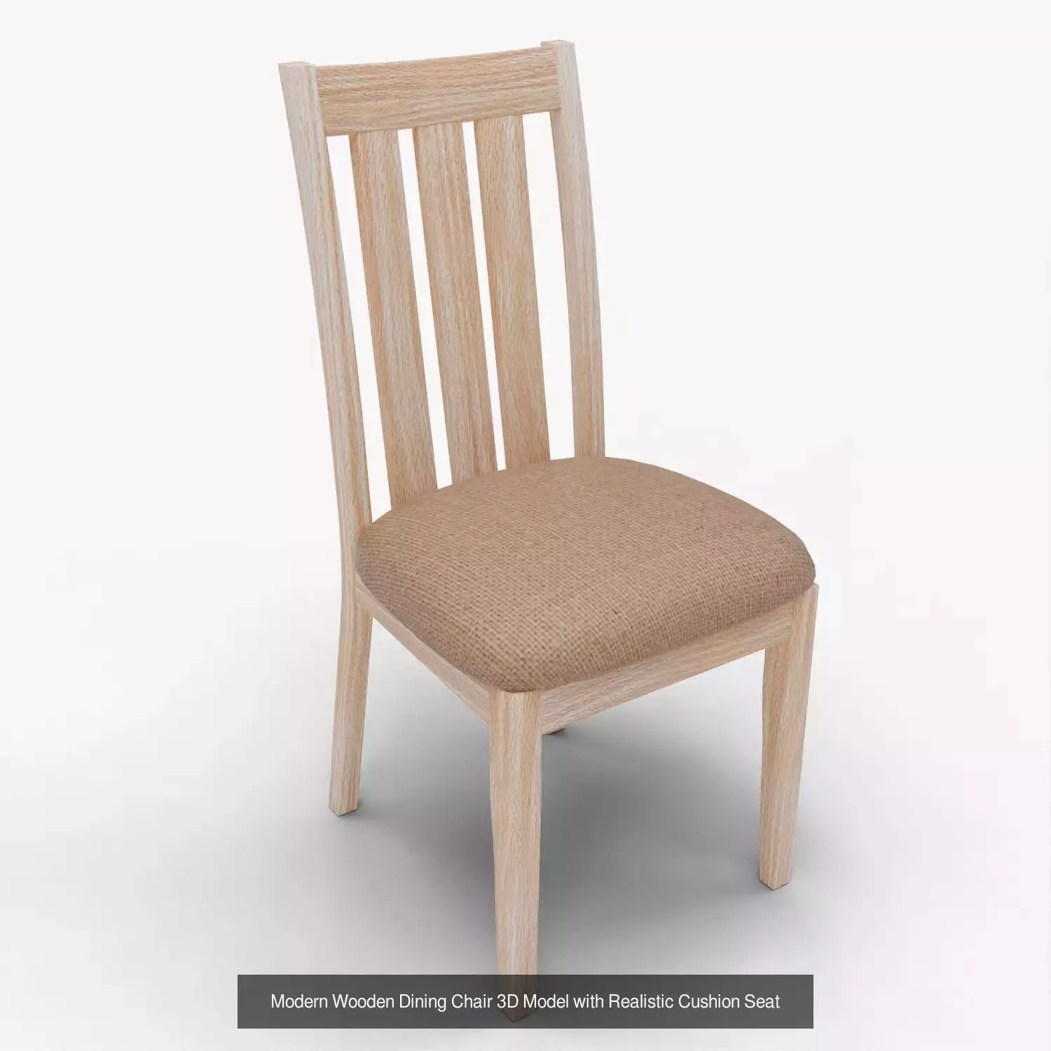 Premium 22 Chair Models Bundle - Wooden and Upholstered Chairs 3D Model Collection_12