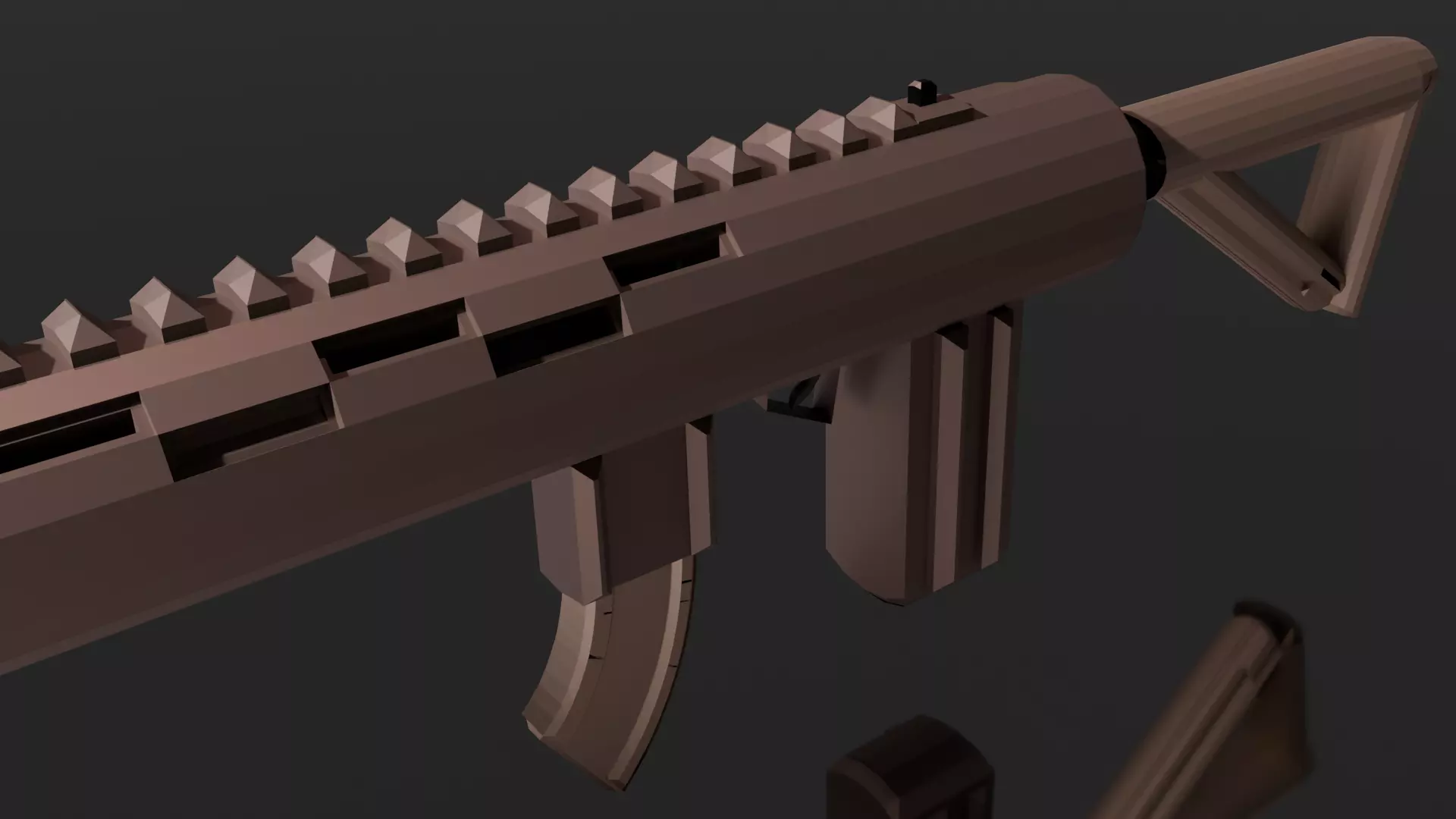 weapon design 3D model_2