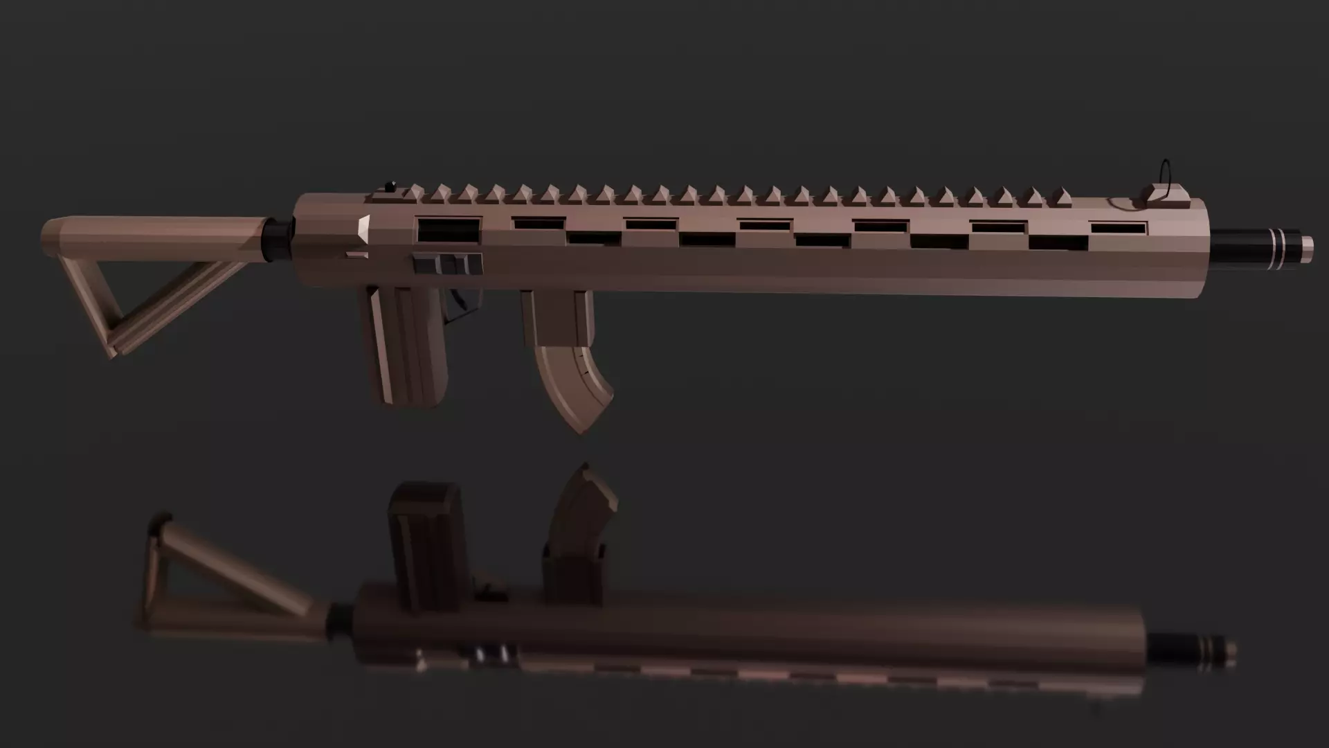 weapon design 3D model_0