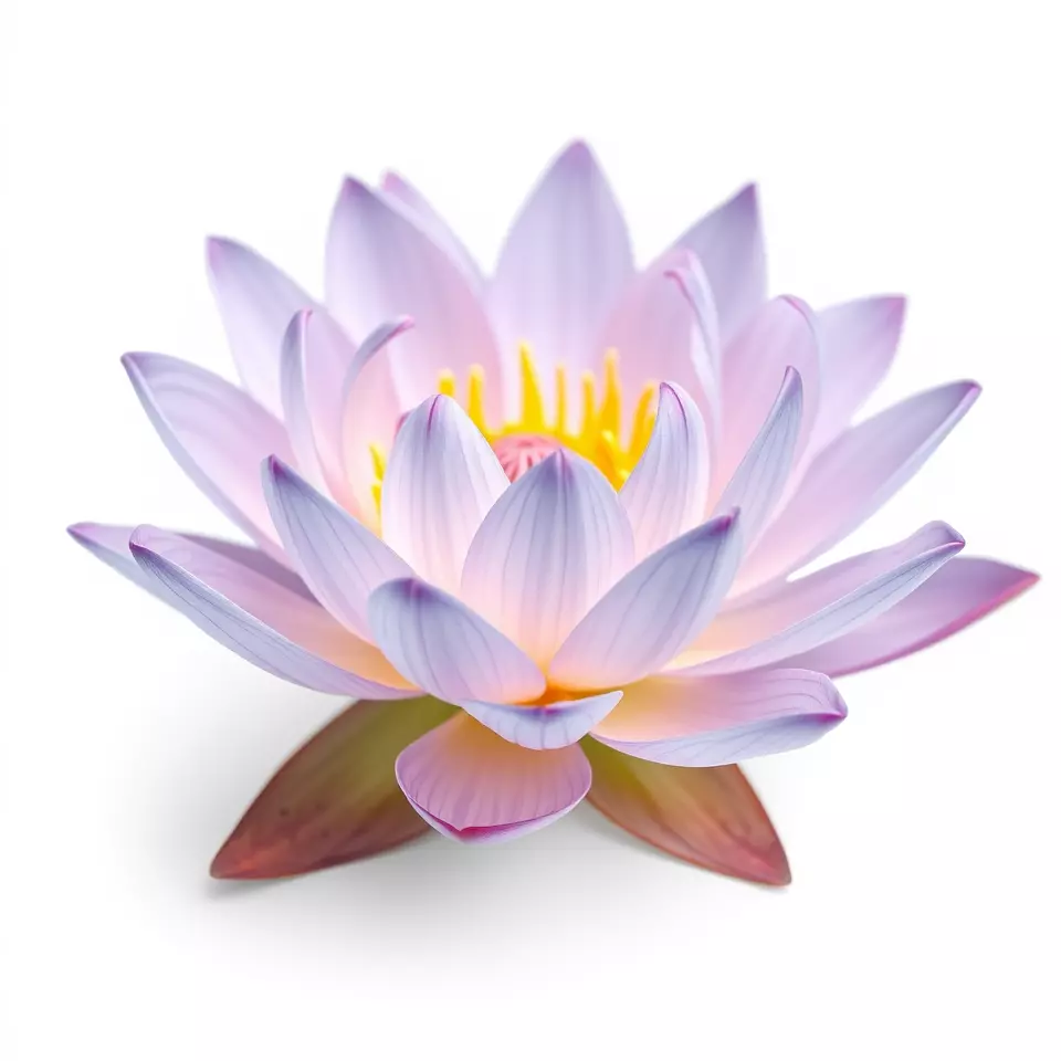 Elegant Lotus Blossom model pack Low-poly 3D model_3