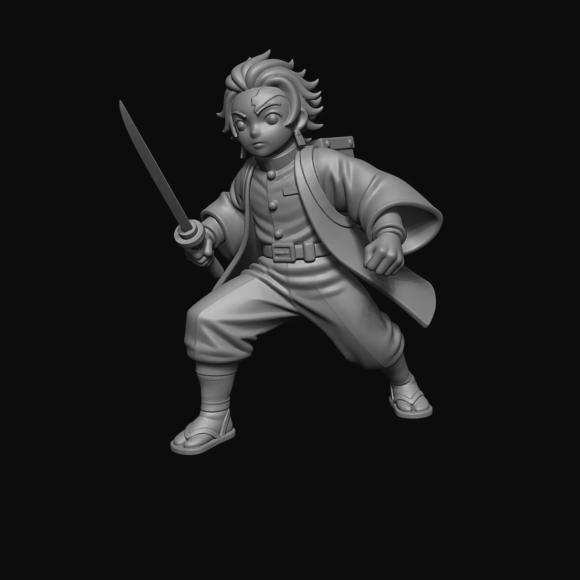 Tanjiro - Kimetsu no Yaiba 3D print model_5