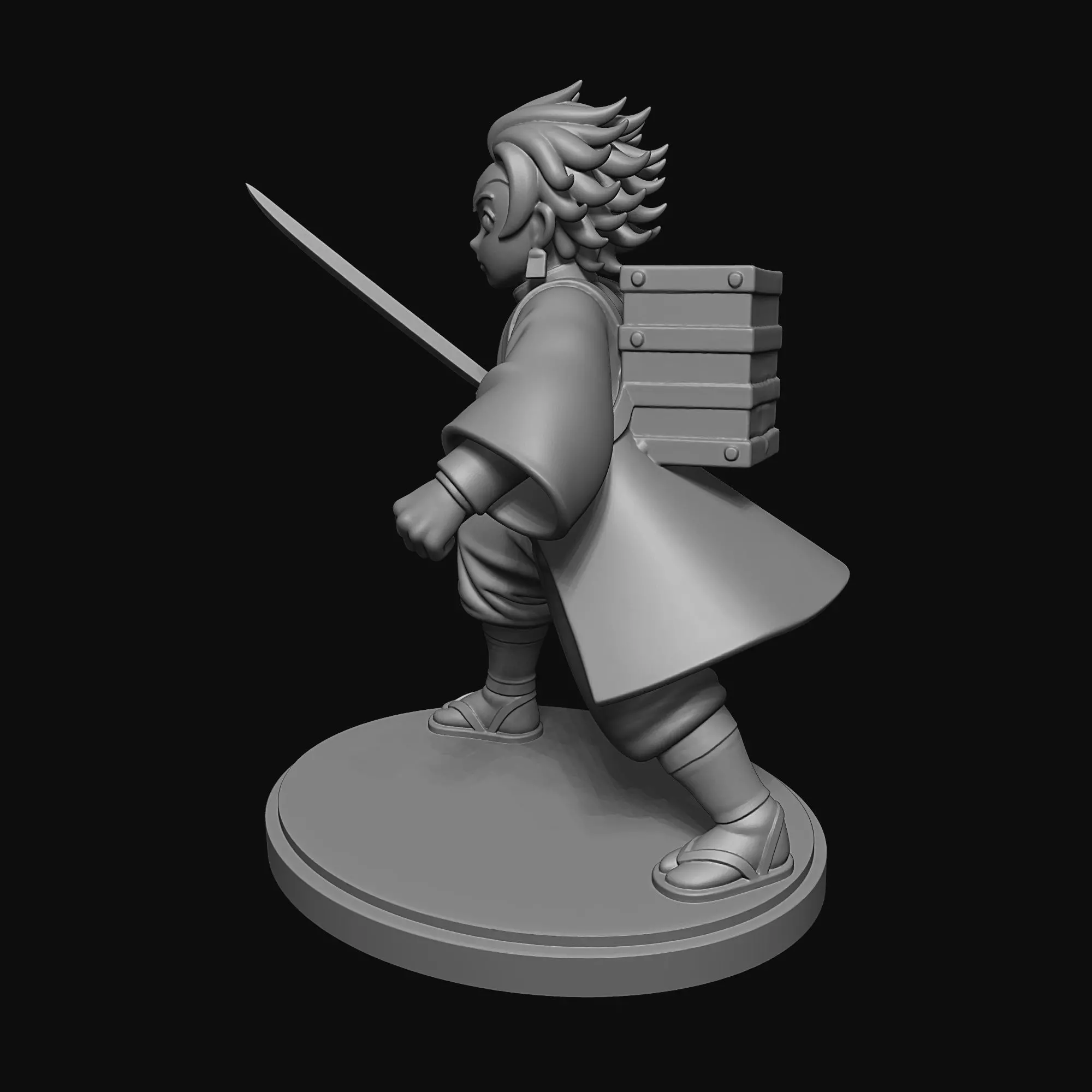 Tanjiro - Kimetsu no Yaiba 3D print model_3