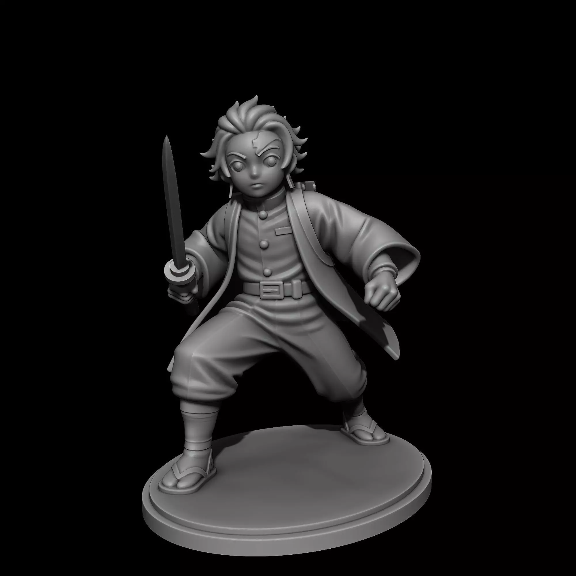 Tanjiro - Kimetsu no Yaiba 3D print model_1