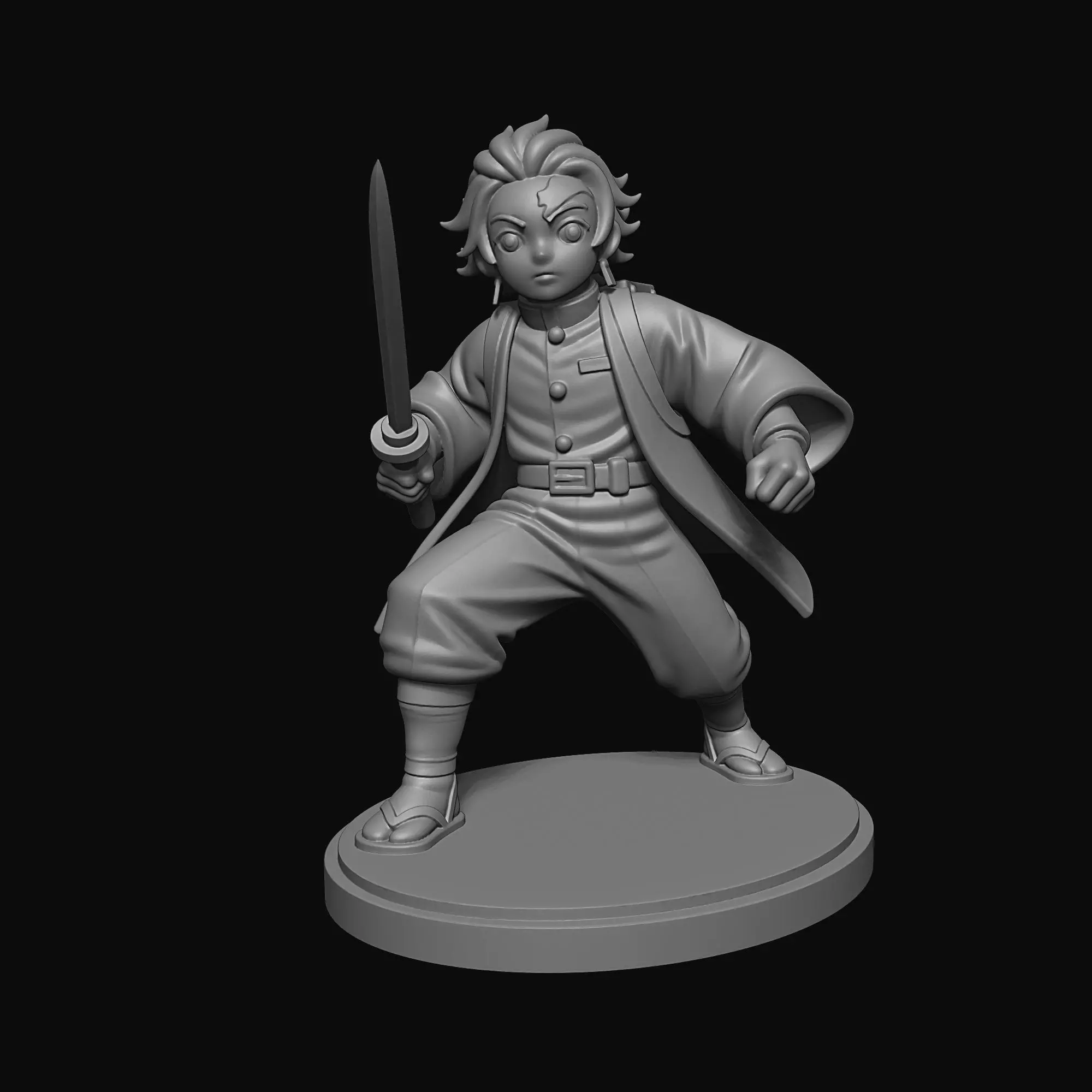 Tanjiro - Kimetsu no Yaiba 3D print model_6