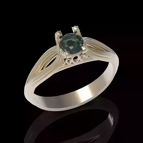 3D Jewelry Model  Set of 5 Elegant Rings  Ready for Production