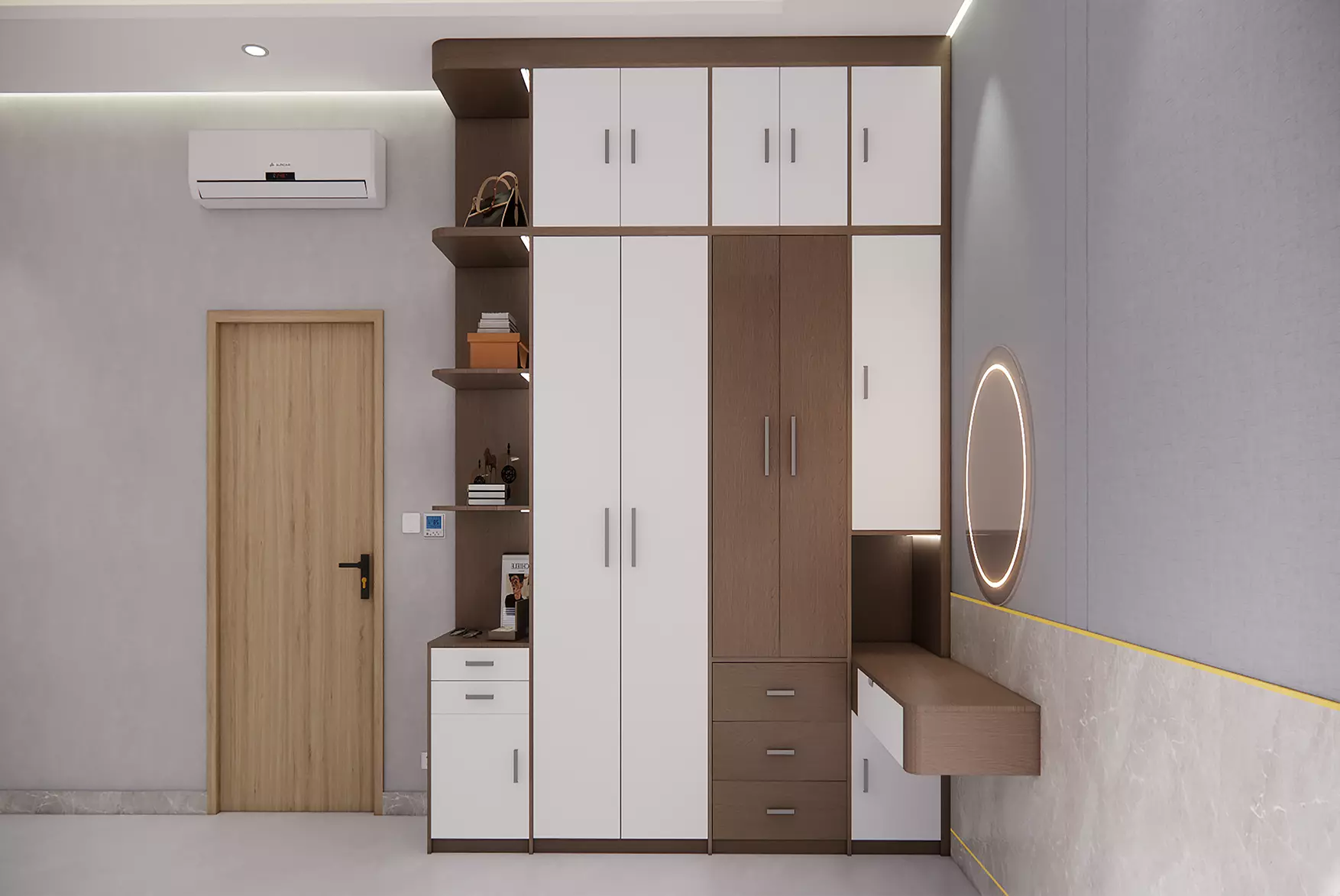 Model Bedroom Interior 3D Model Cozy and Realistic Design 3D model_7