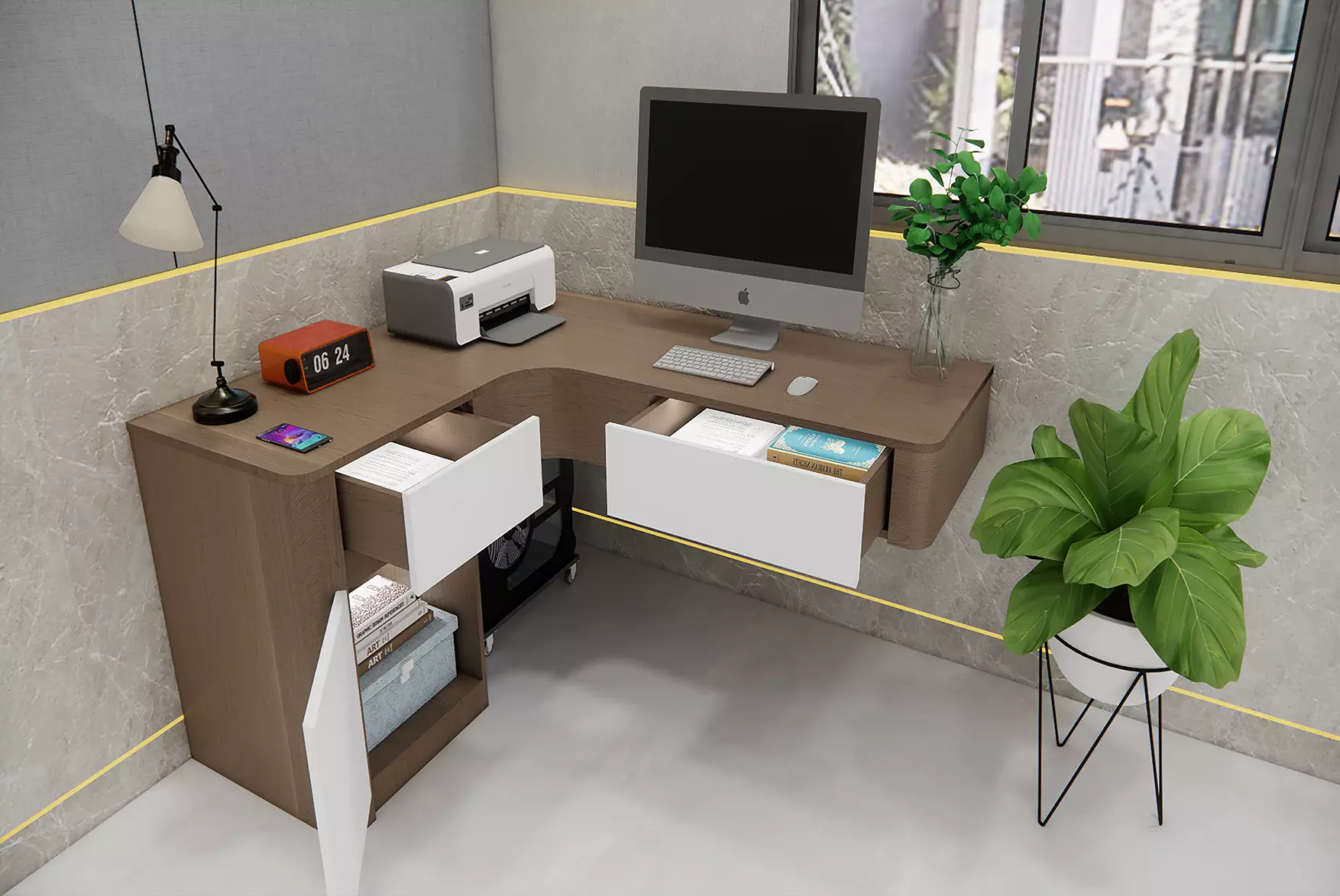 Model Bedroom Interior 3D Model Cozy and Realistic Design 3D model_6