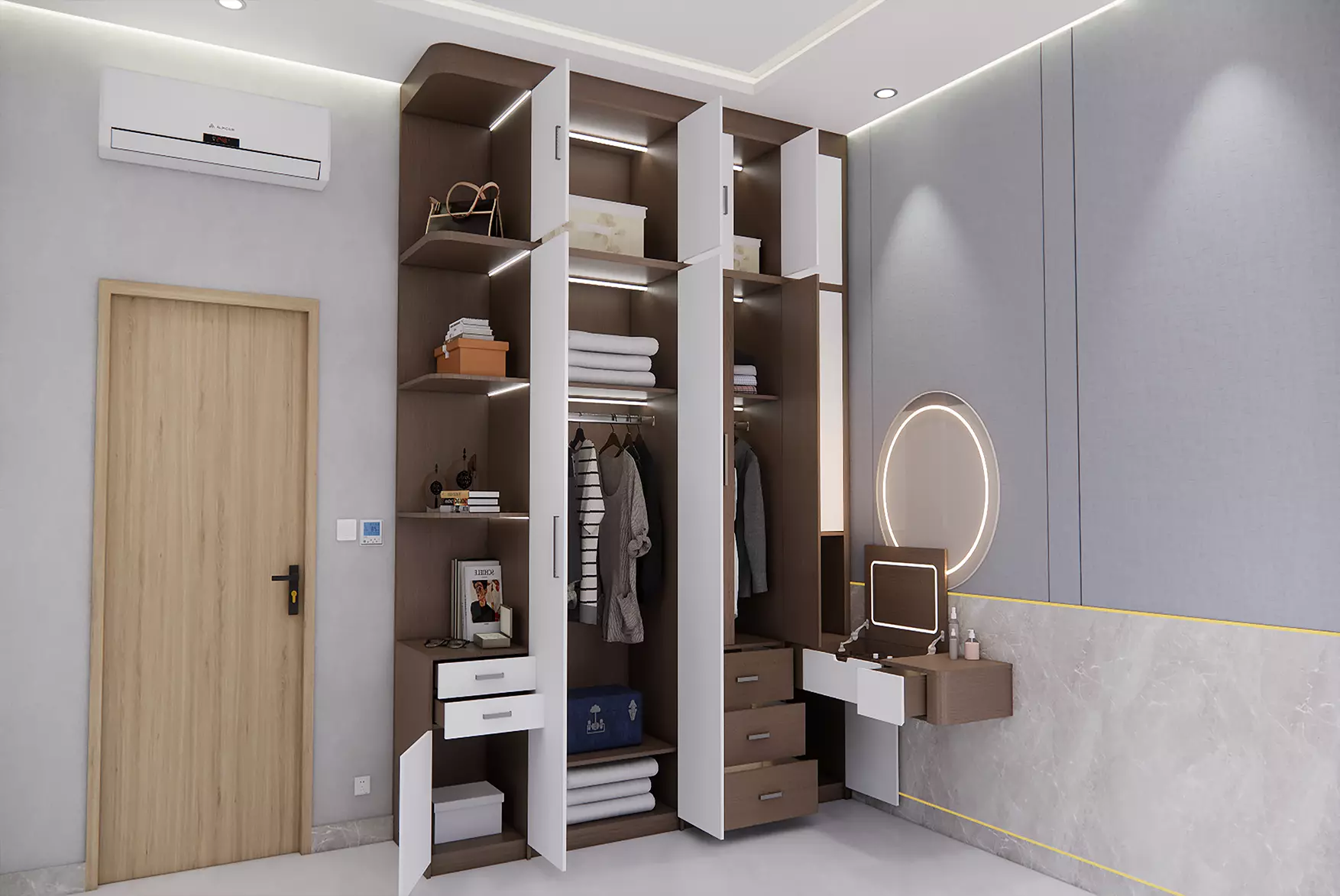Model Bedroom Interior 3D Model Cozy and Realistic Design 3D model_3