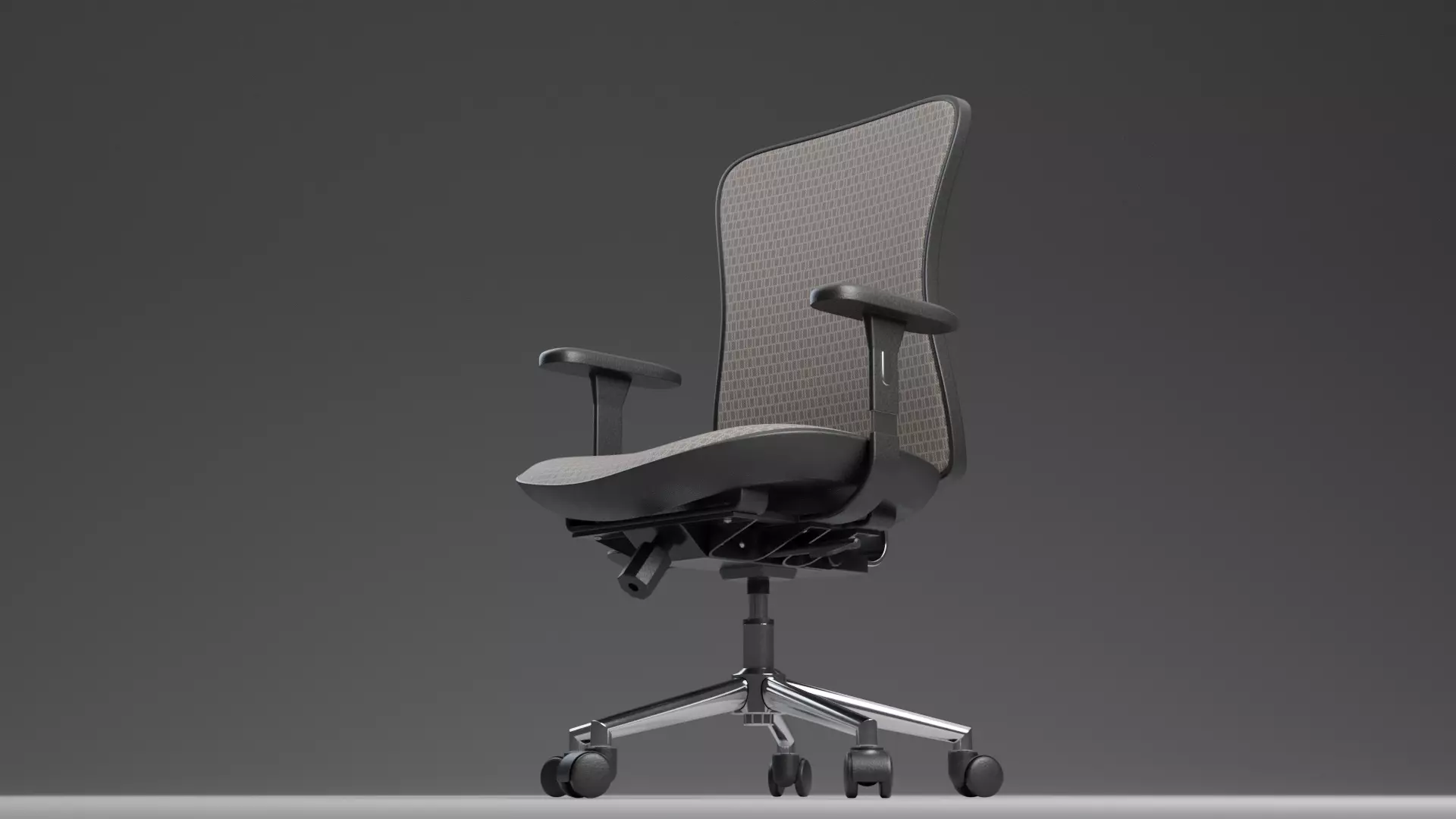 Modern Generic Office Chair 3D Model - PBR Furniture for Archviz 3D model_9