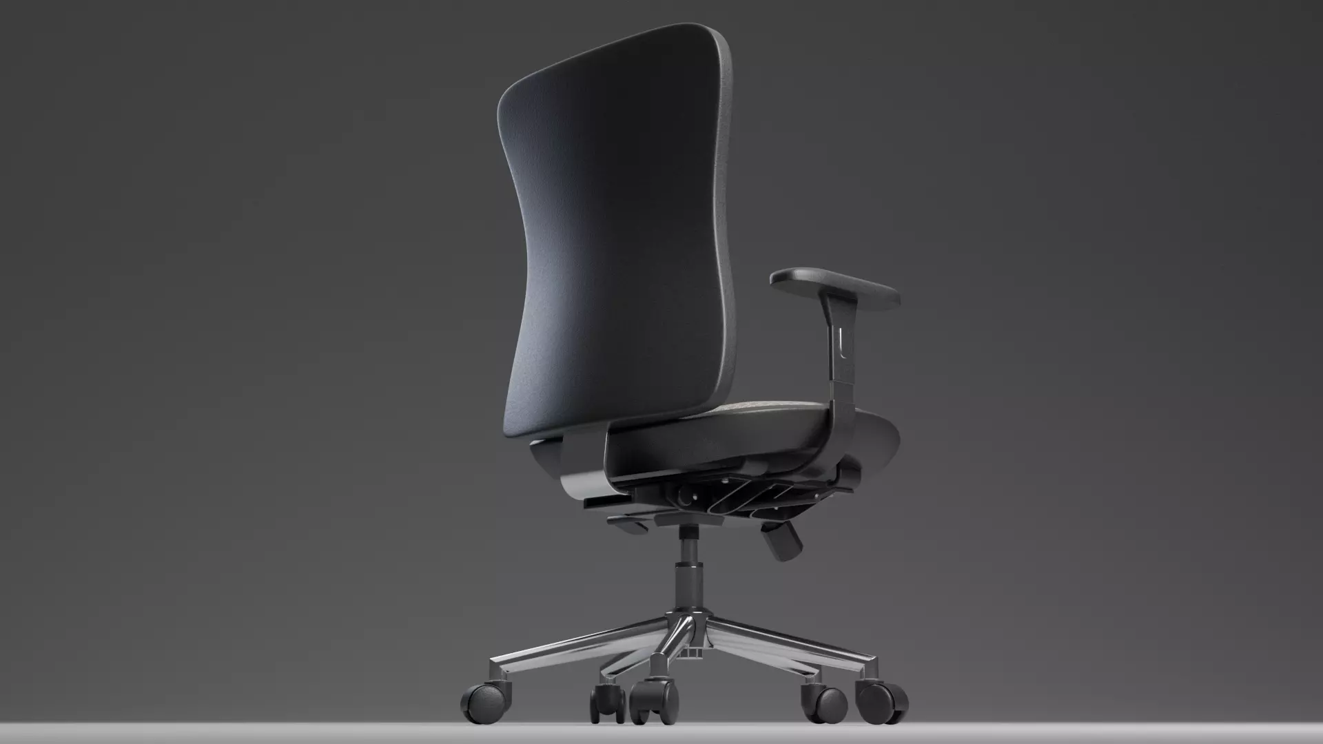 Modern Generic Office Chair 3D Model - PBR Furniture for Archviz 3D model_11