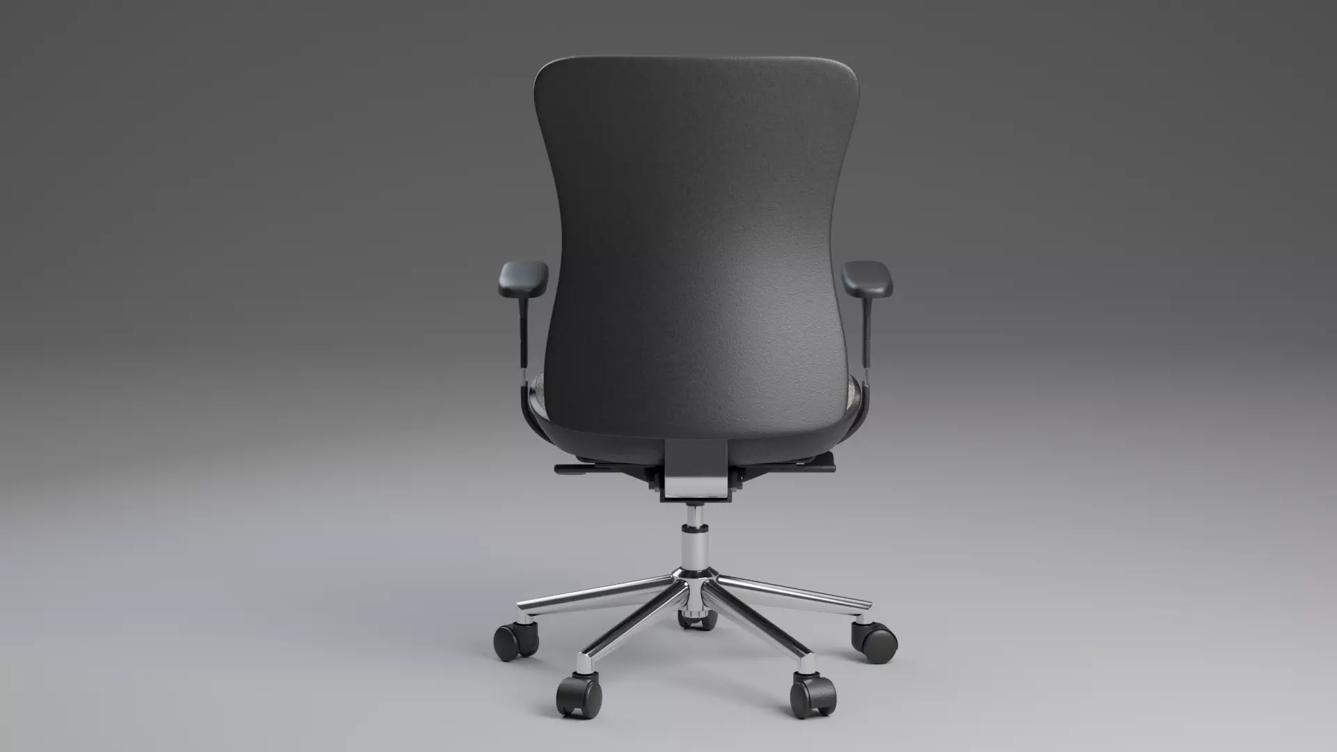 Modern Generic Office Chair 3D Model - PBR Furniture for Archviz 3D model_5