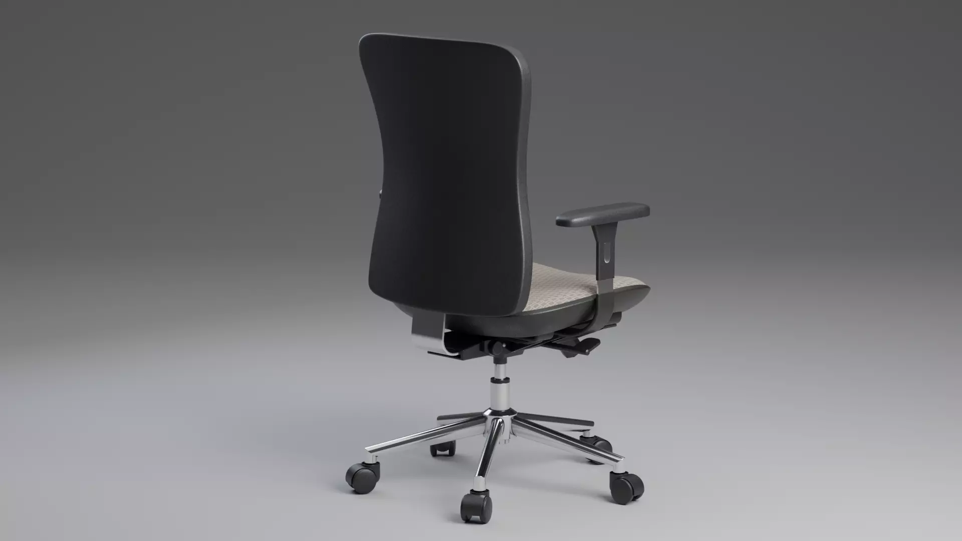 Modern Generic Office Chair 3D Model - PBR Furniture for Archviz 3D model_6