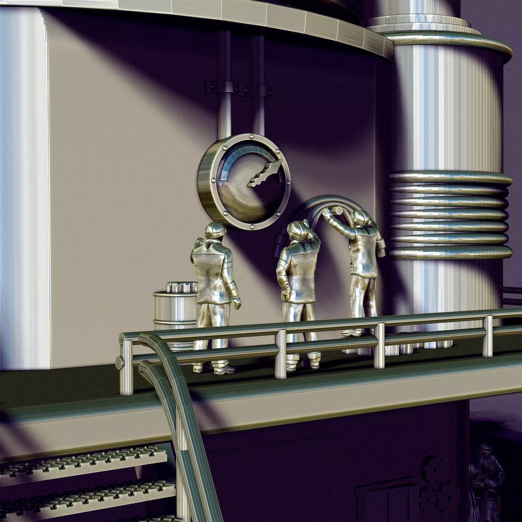 STEAM PUNK BOILER BOX 3D print model_27