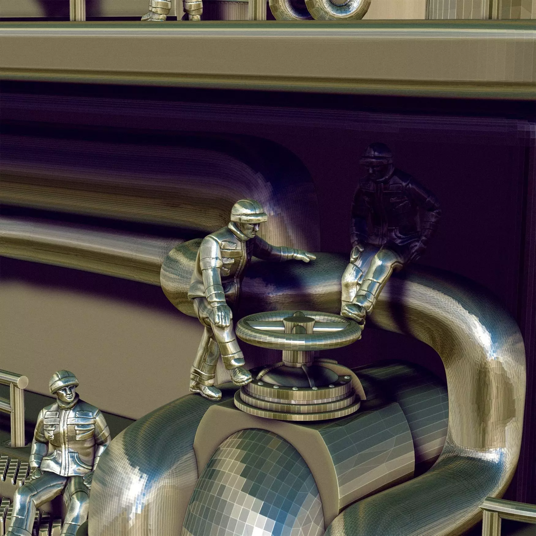 STEAM PUNK BOILER BOX 3D print model_28