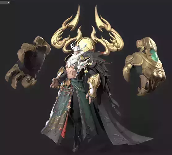 Iron fist smiles proudly