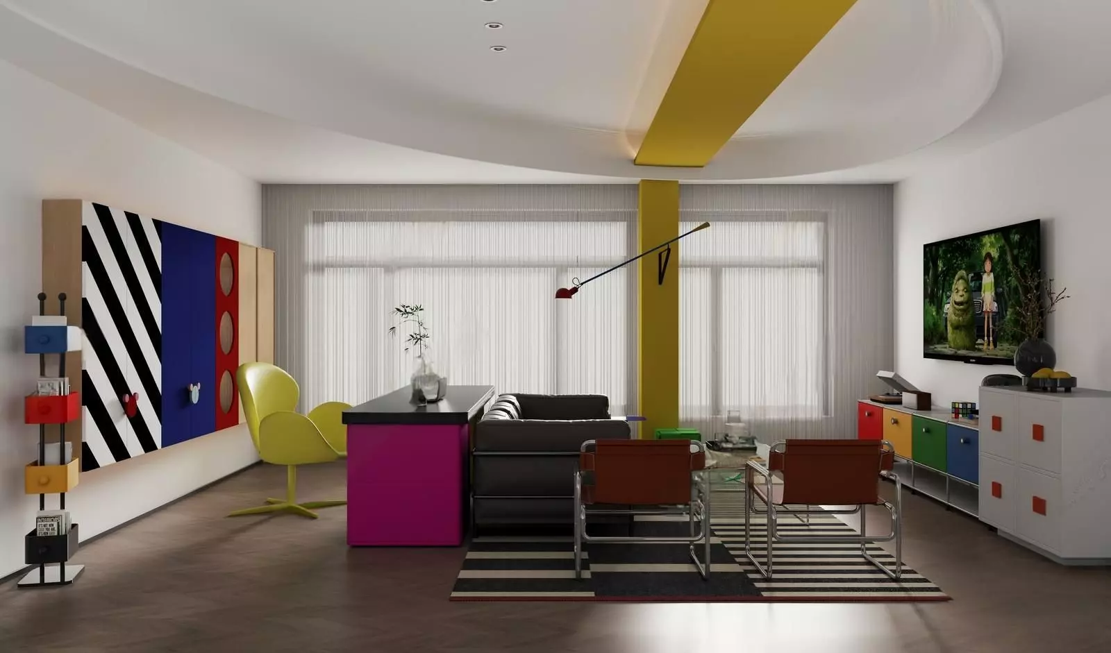 Stockholm Interior scene 3D model_1