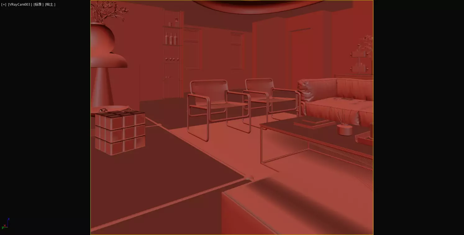 Stockholm Interior scene 3D model_6