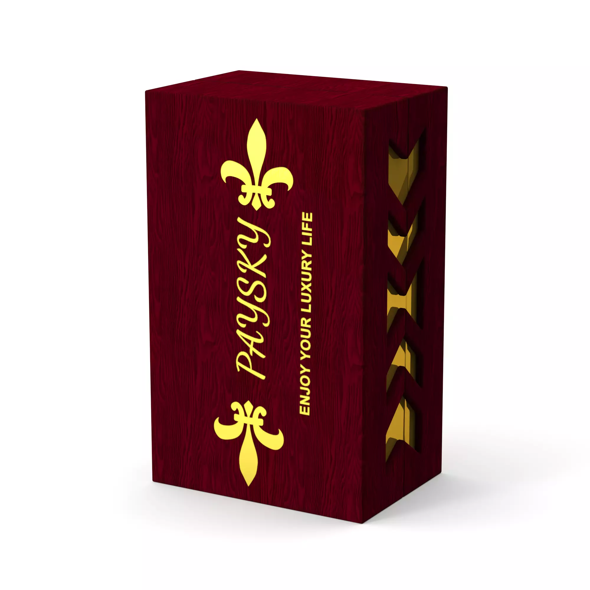 Whiskey Liquor Decanter Box 3D model_1