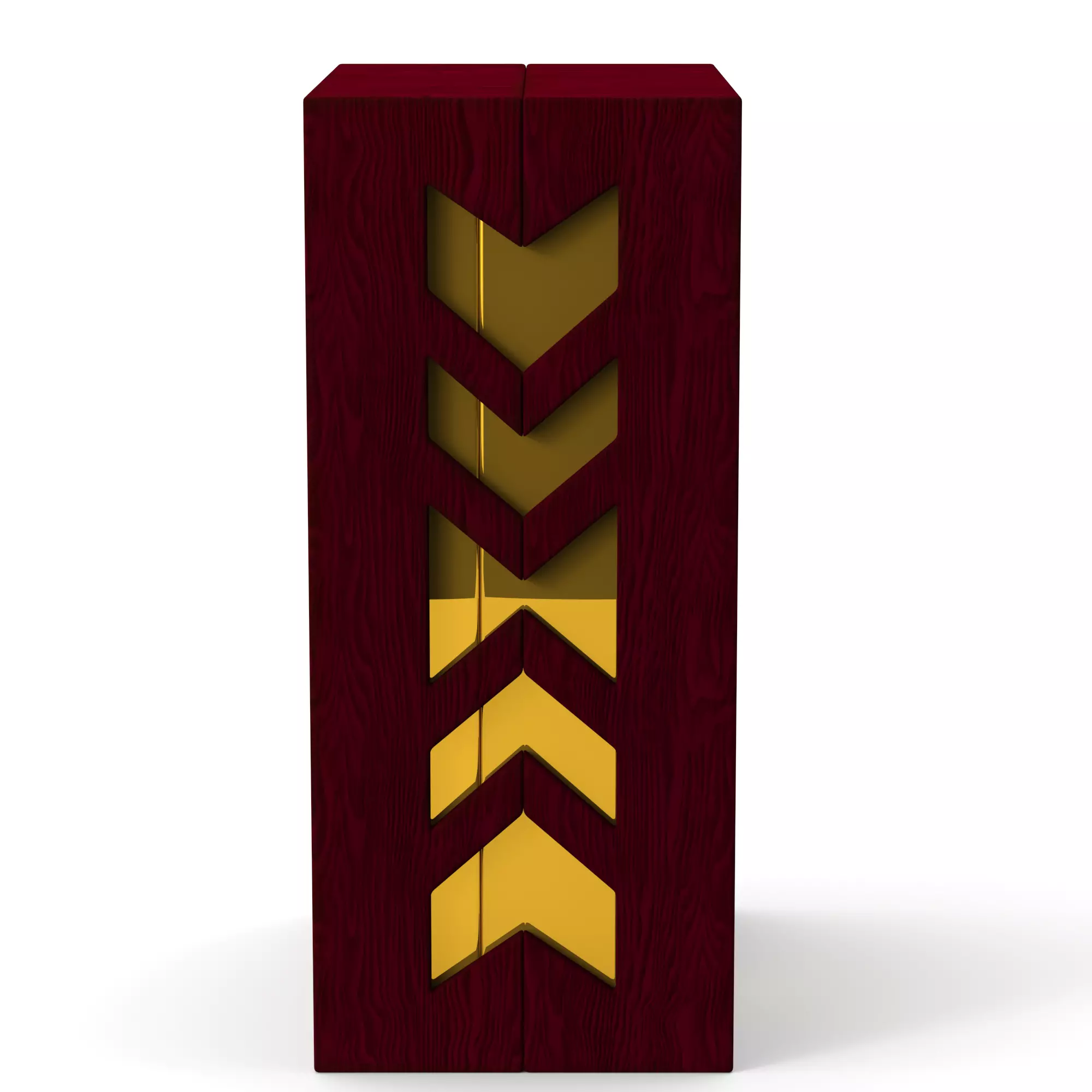 Whiskey Liquor Decanter Box 3D model_2