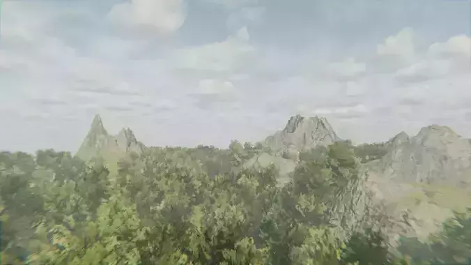 Realistic GAME-READY huge Forest pack