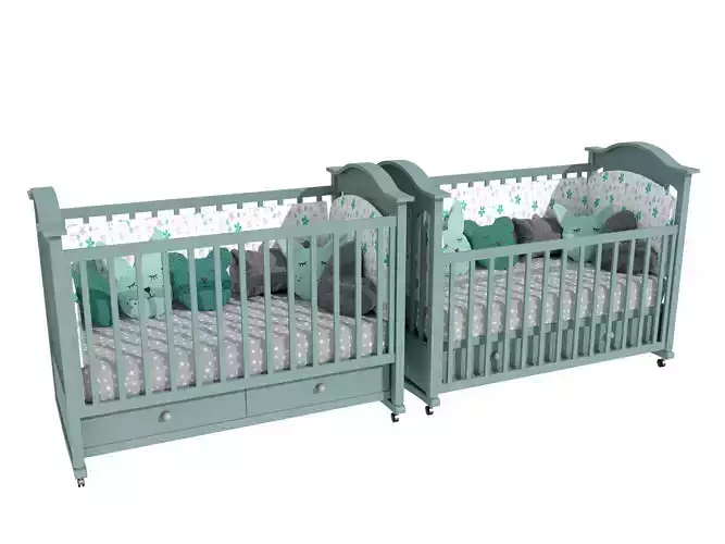 the Crib 3D model