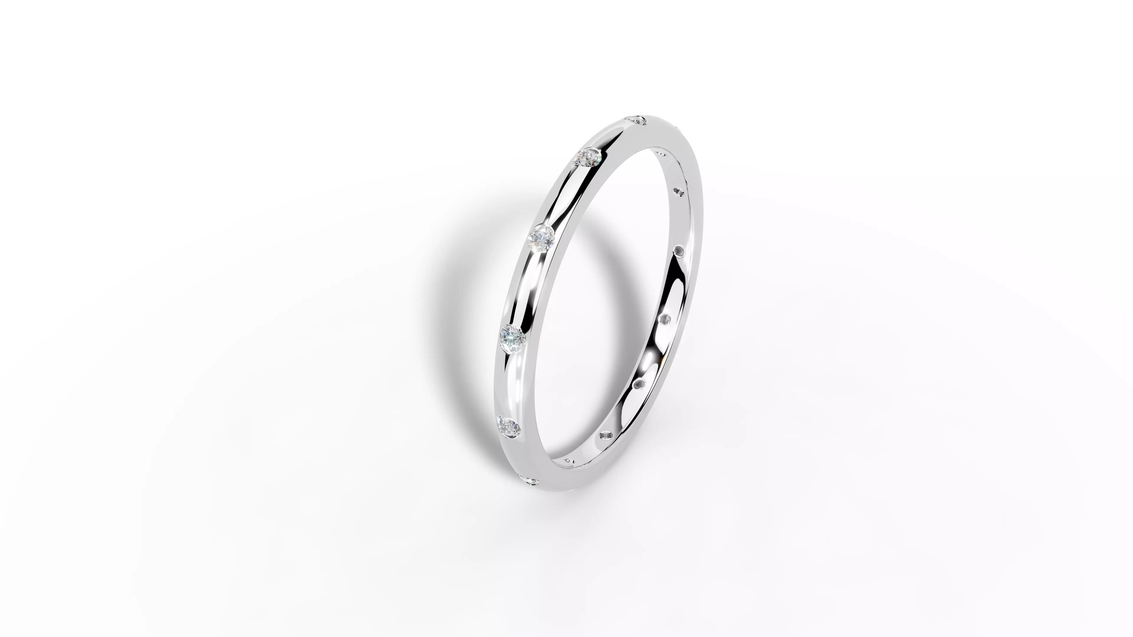 Starry Path Ring 3D print model_12