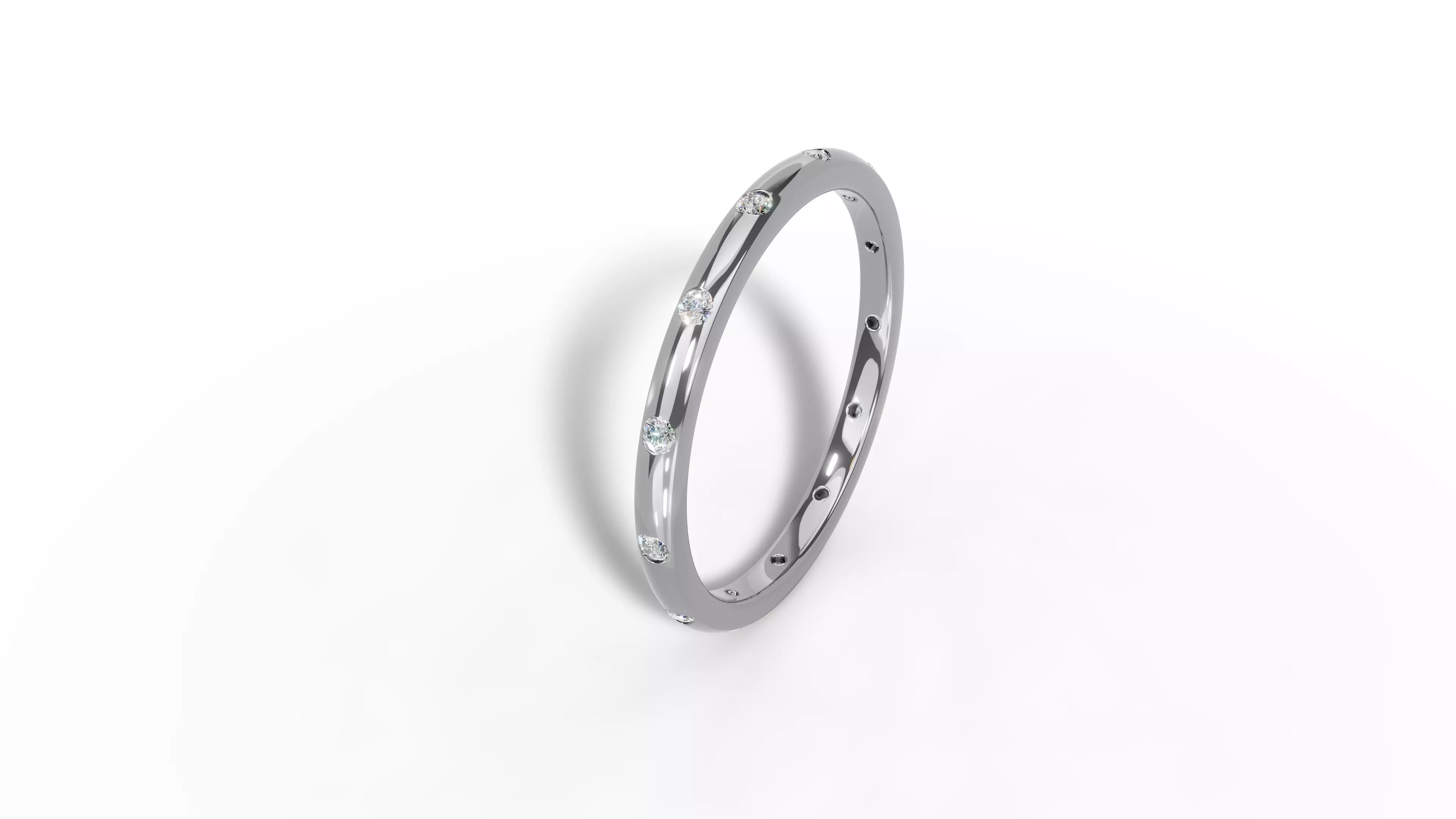 Starry Path Ring 3D print model_13