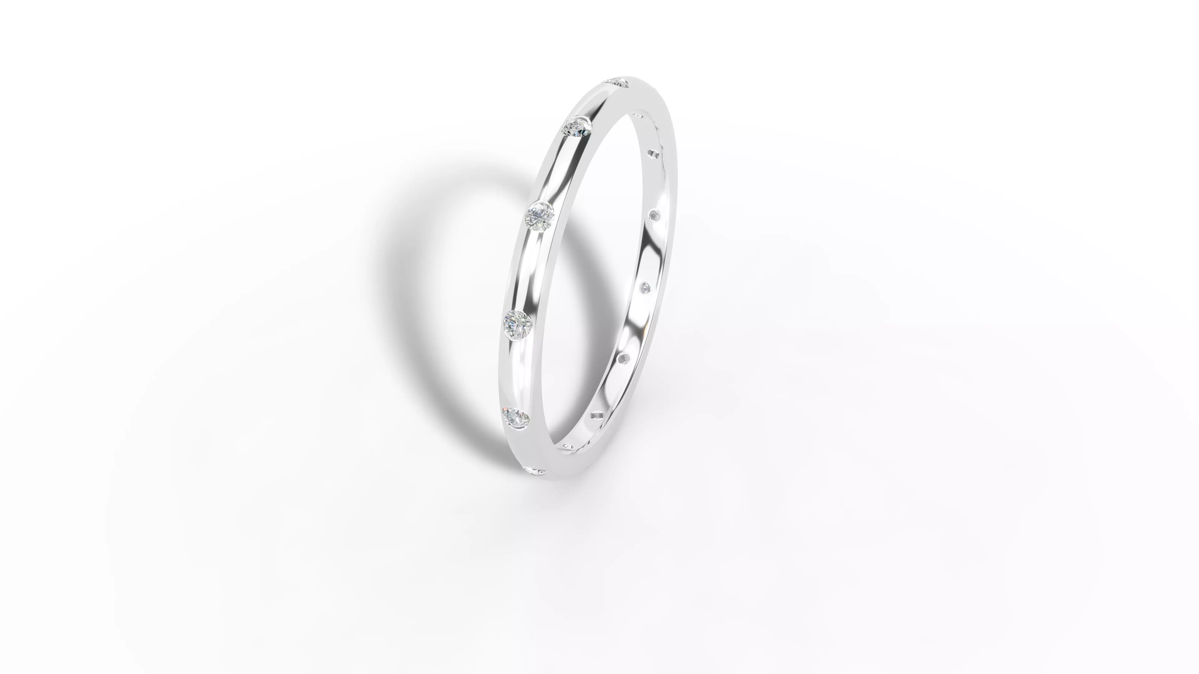 Starry Path Ring 3D print model_9