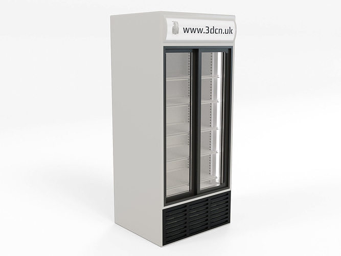 Freezer supermarket display unit  3D model