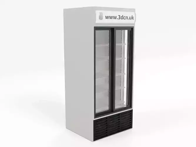 Freezer supermarket display unit  3D model