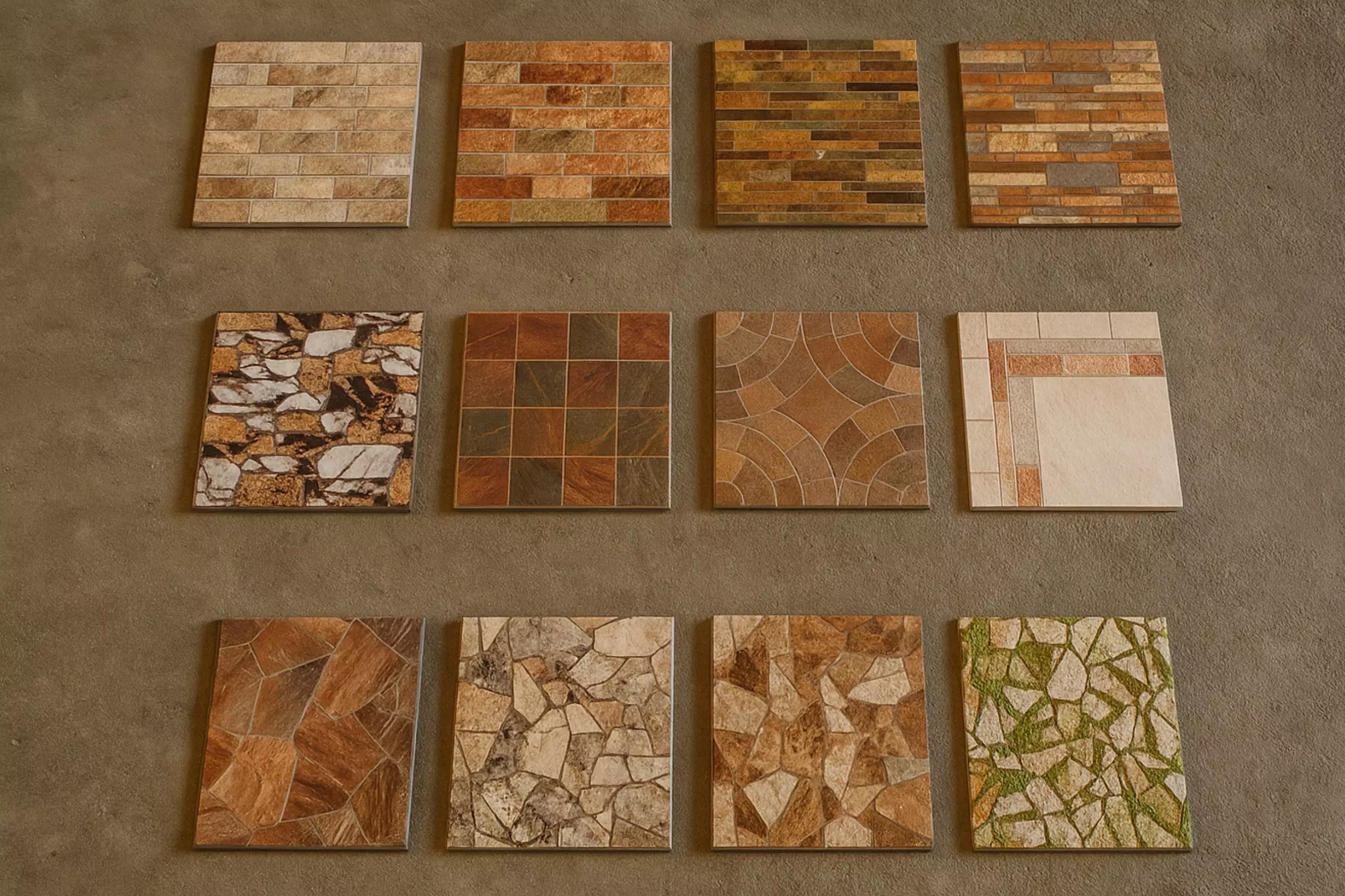 Realistic Ceramic and Stone Floor Tile Textures Pack Texture_0