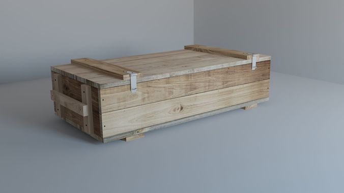 Military Box 3D model