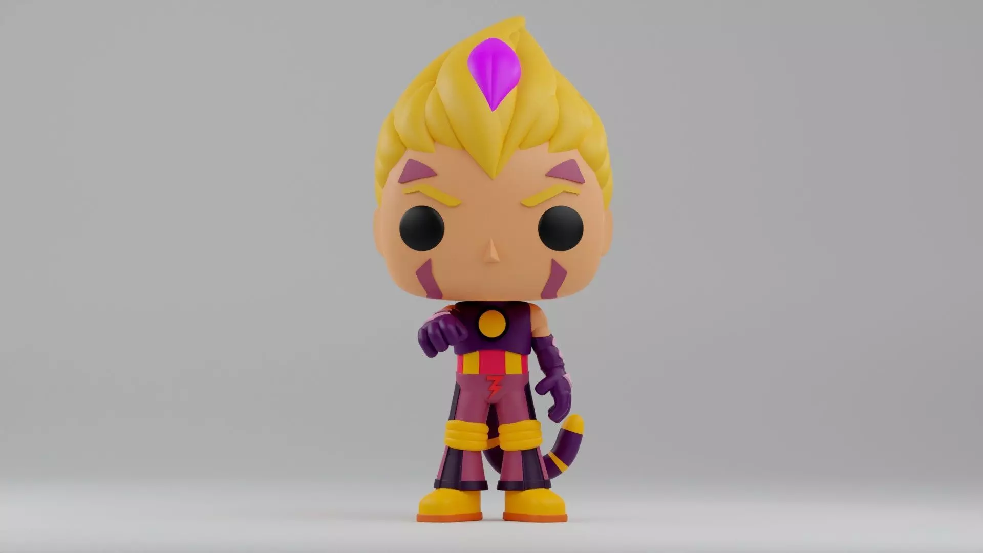 Odd Della Robbia Funko pop form code lyoko 3D print model_0