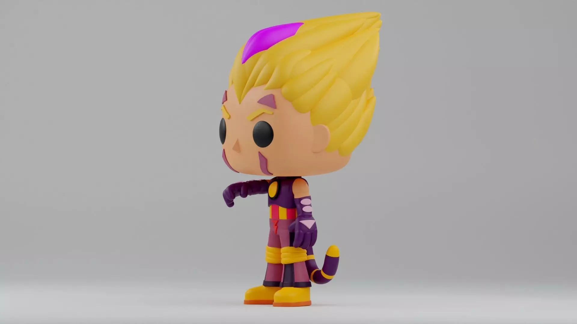 Odd Della Robbia Funko pop form code lyoko 3D print model_3