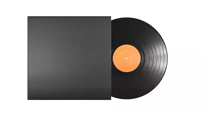 Vinyl Record 3D model