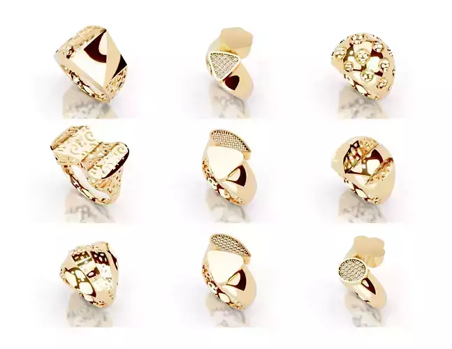 Turkey Ring 3DM Jewelry CAD Files for Designers Manufacturers