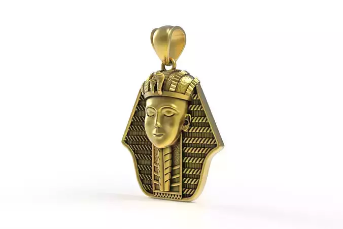00014 Egyptian Pharaoh King Pendant