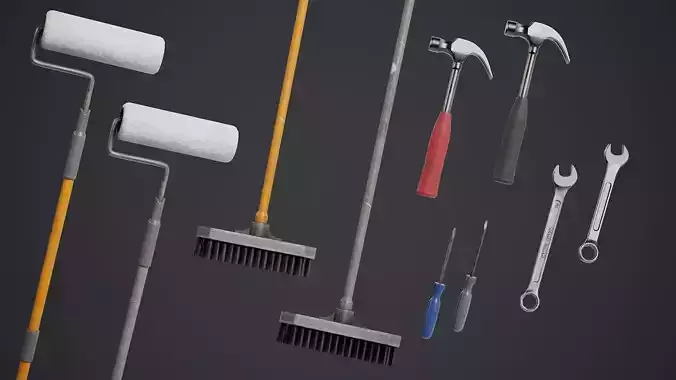 Simulation Game Tools Pack - PBR Texture
