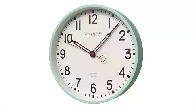 Minimalist Wooden Wall Clock Scandinavian Style 