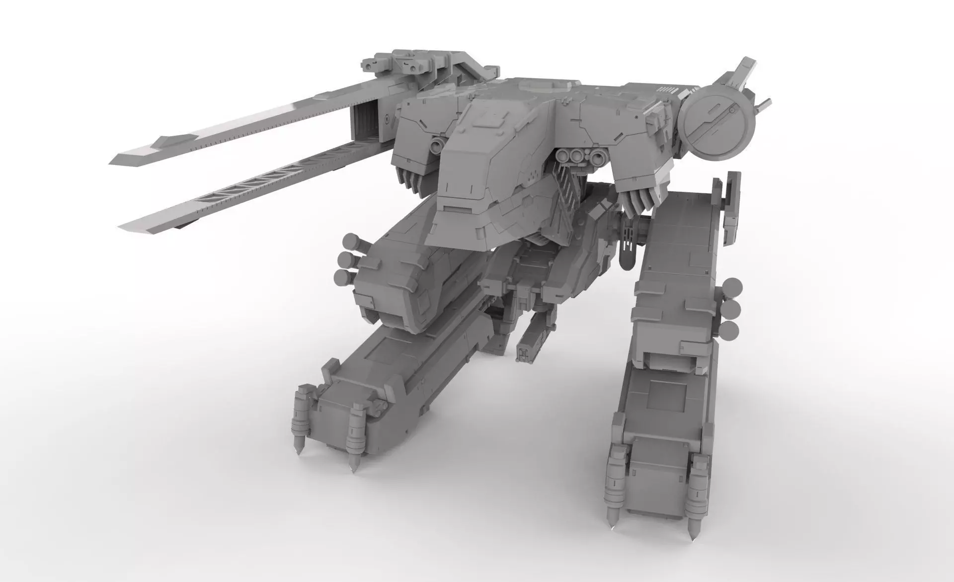 Custom Metal Gear Rex Model 3D print model_0