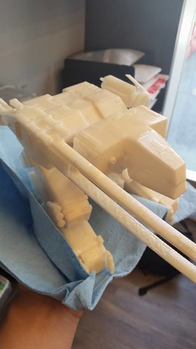 Custom Metal Gear Rex Model 3D print model_2
